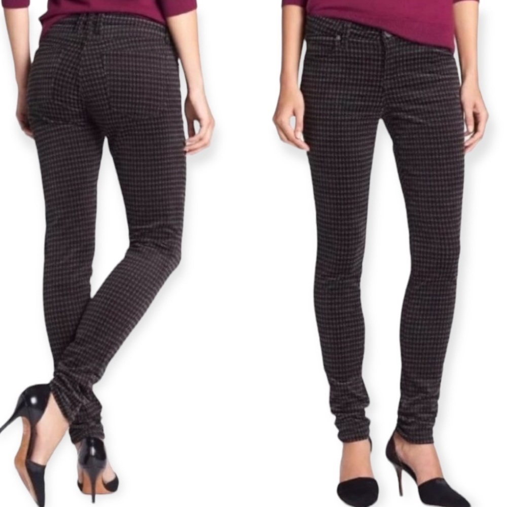 Kut From the Kloth Skinny Houndstooth Skinny Jeans Pants